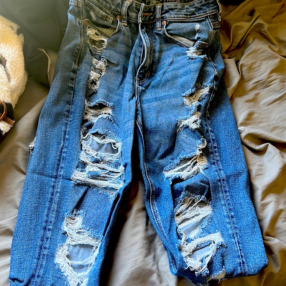 American Eagle Size 8 Regular Mom Jeans